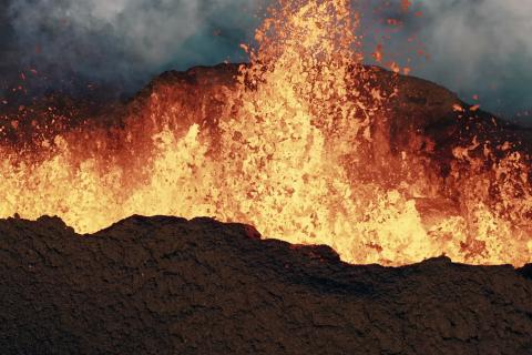 Volcanic eruption / Vulkanausbruch