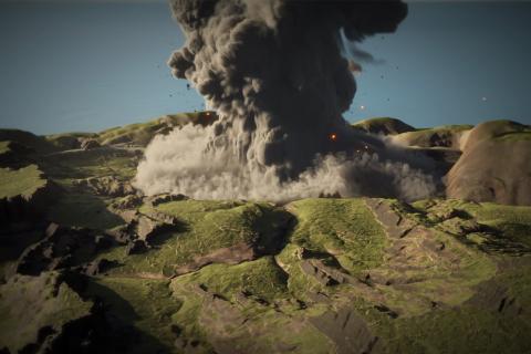 Volcano / Vulkan