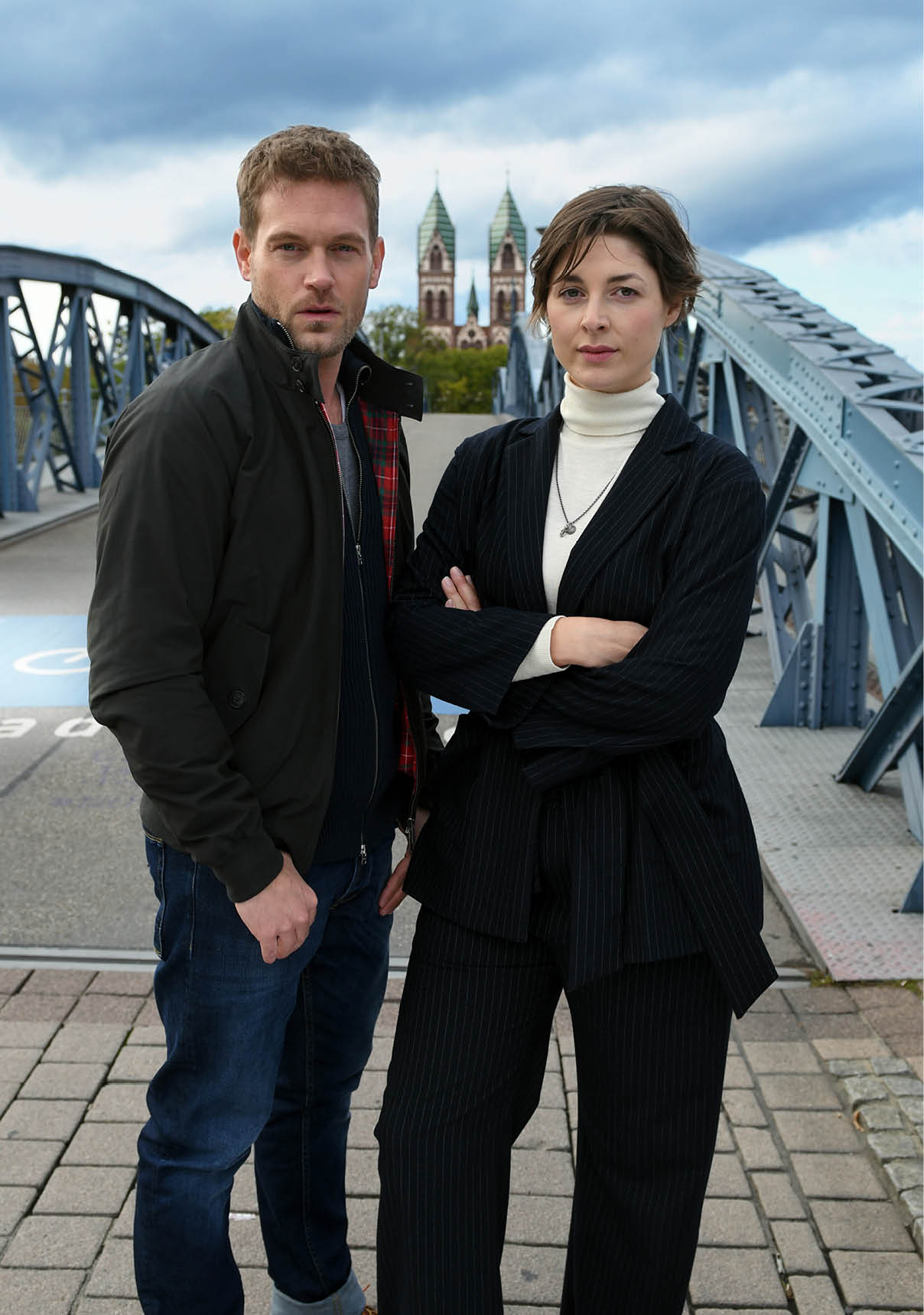 Dennis Danzeisen (Joscha Kiefer) und Tanja Wilken (Katharina Nesytowa) ermitteln von nun an gemeinsam im Breisgau 