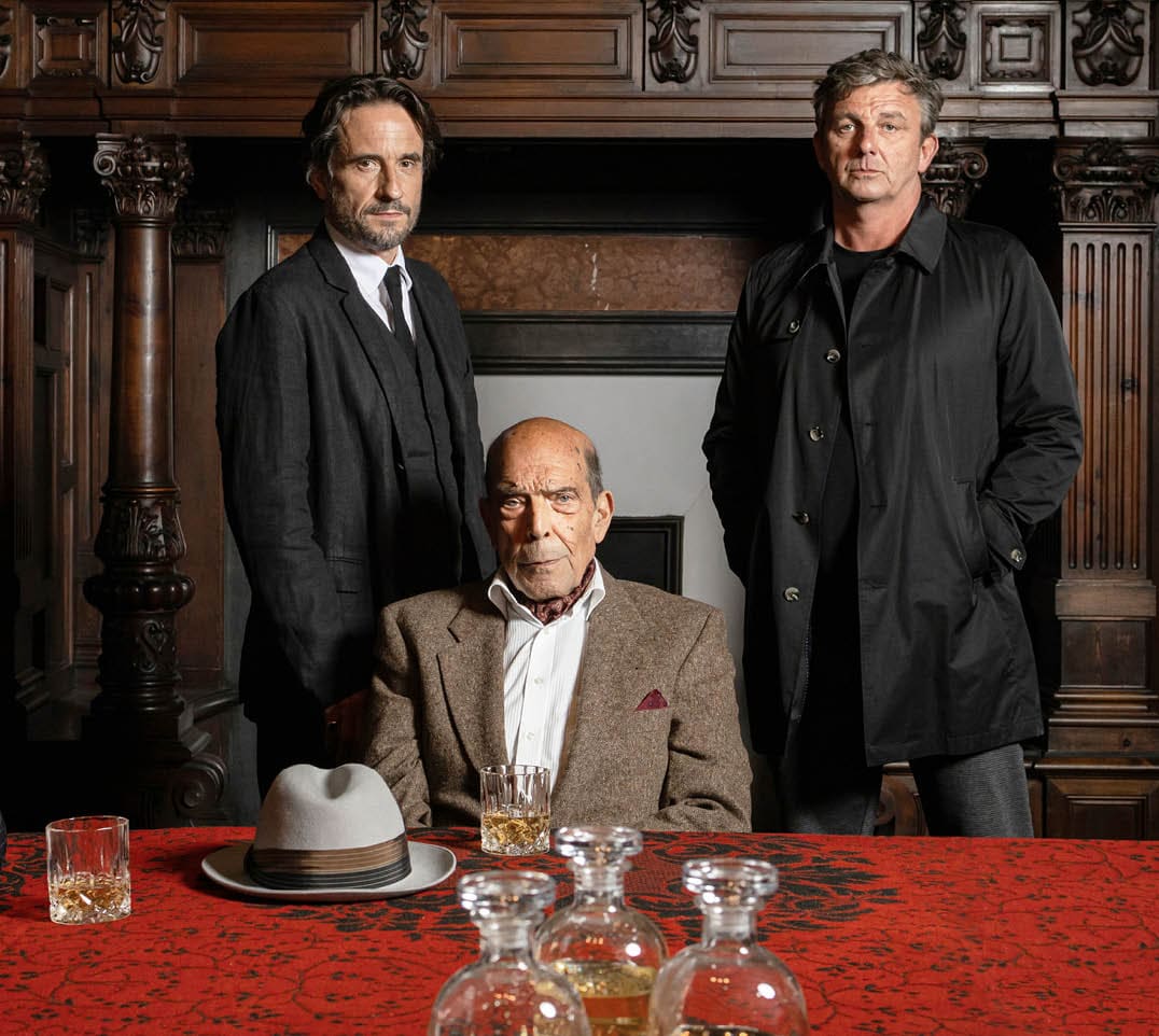 Movie  Der feind meines Feindes  by Marcus O  Rosenm ller In the photo l-r:  Alessandro Bressanello (Pietro Connagi), Oliver Mommsen (Gabriel Morales), Orso Maria Guerrini (Toto Conte), Hans Sigl (Klaus Burg)