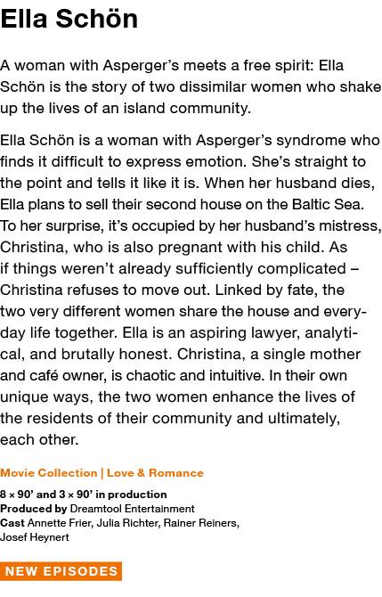 Ella Schön A woman with Asperger s meets a free spirit: Ella Schön is the story of two dissimilar women who shake up    