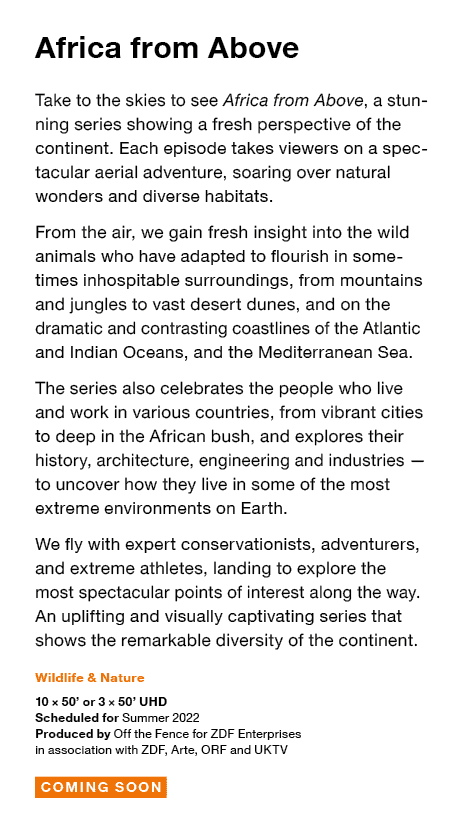 Africa from Above Take to the skies to see Africa from Above, a stunning series showing a fresh perspective of the co   