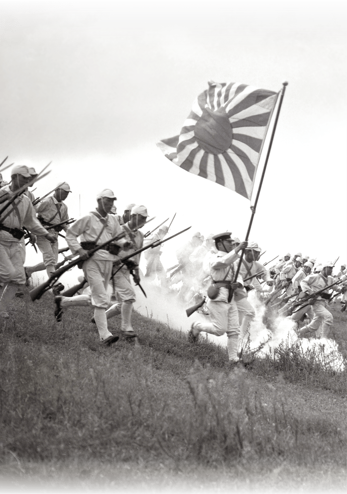 SASEBO, JAPAN - SEPTEMBER 17:     Students of the Sasebo Imperial Japanese Navy School in training on September 17, 1941 in Sasabo, Nagasaki, Japan   (Photo by Yasuo Tomishige The Asahi Shimbun via Getty Images)