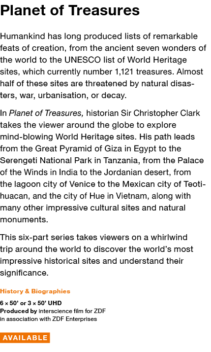 Planet of Treasures Humankind has long produced lists of remarkable feats of creation, from the ancient seven wonders   