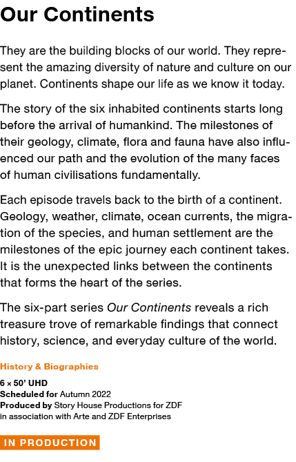 Our Continents They are the building blocks of our world  They represent the amazing diversity of nature and culture    