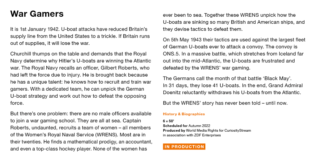 War Gamers It is 1st January 1942  U-boat attacks have reduced Britain s supply line from the United States to a tric   