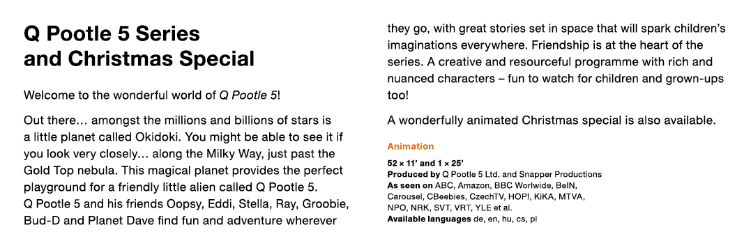 Q Pootle 5 Series and Christmas Special Welcome to the wonderful world of Q Pootle 5  Out there  amongst the millions   