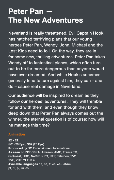 Peter Pan — The New Adventures Neverland is really threatened  Evil Captain Hook has hatched terrifying plans that ou   