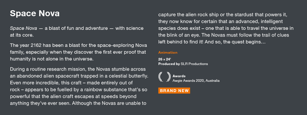 Space Nova Space Nova — a blast of fun and adventure — with science at its core  The year 2162 has been a blast for t   