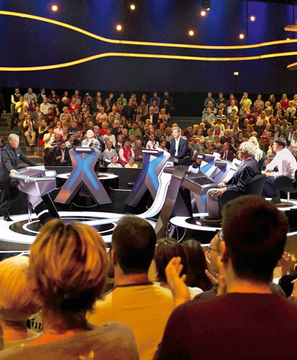 Johannes B  Kerner,  Bernhard Hoecker; Steffen Hallaschka, Andrea Kaiser,  Tim M lzer, Helmut Karasek Honorarfrei - nur f r diese Sendung bei Nennung ZDF und Max Kohr