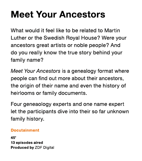 Meet Your Ancestors What would it feel like to be related to Martin Luther or the Swedish Royal House   Were your anc   