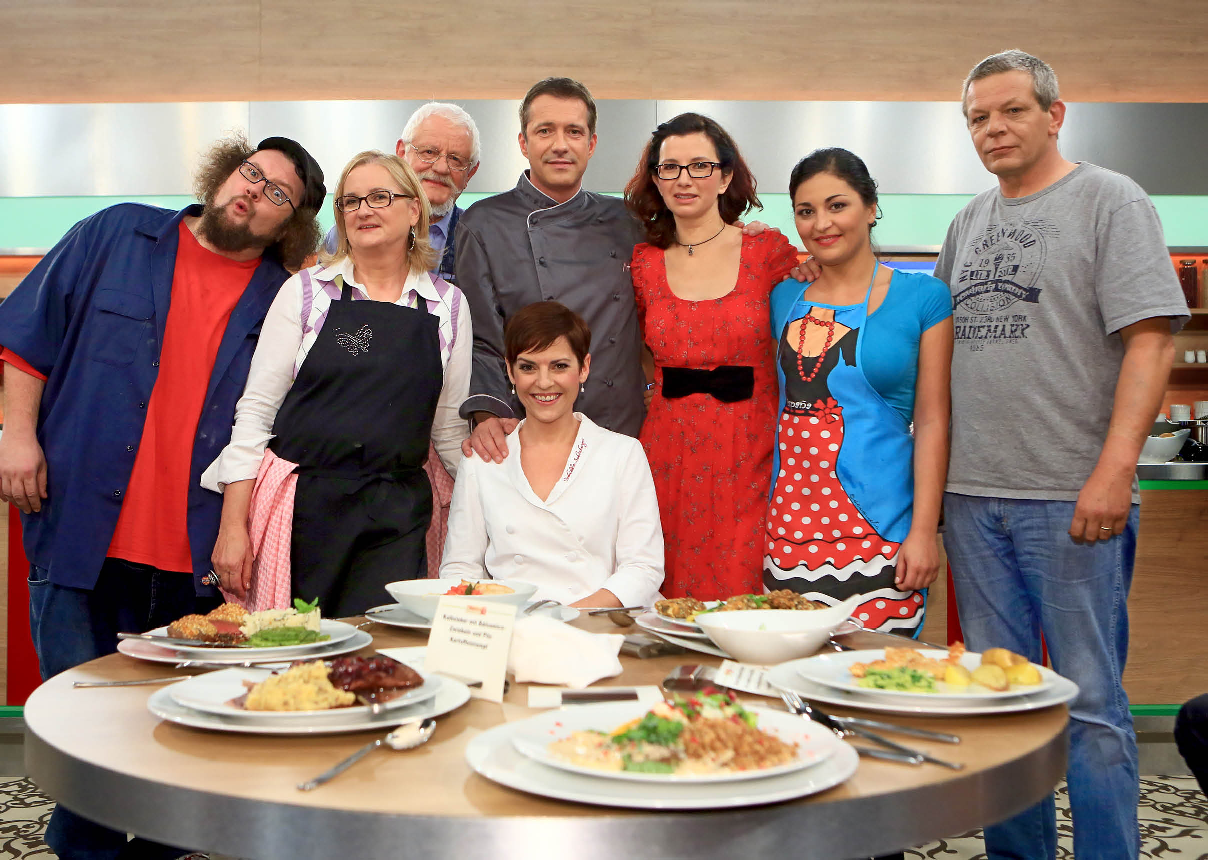 Winni Rudrof, Elisabeth Kodim,  Peter Kürschner, Alexander Herrmann, Sybille Schönberger, Nadja Schröer-Petranovskaja, Badegül Özdemir, Gunter Schwark Honorarfrei - nur für diese Sendung bei Nennung ZDF und Ulrich Perrey 
