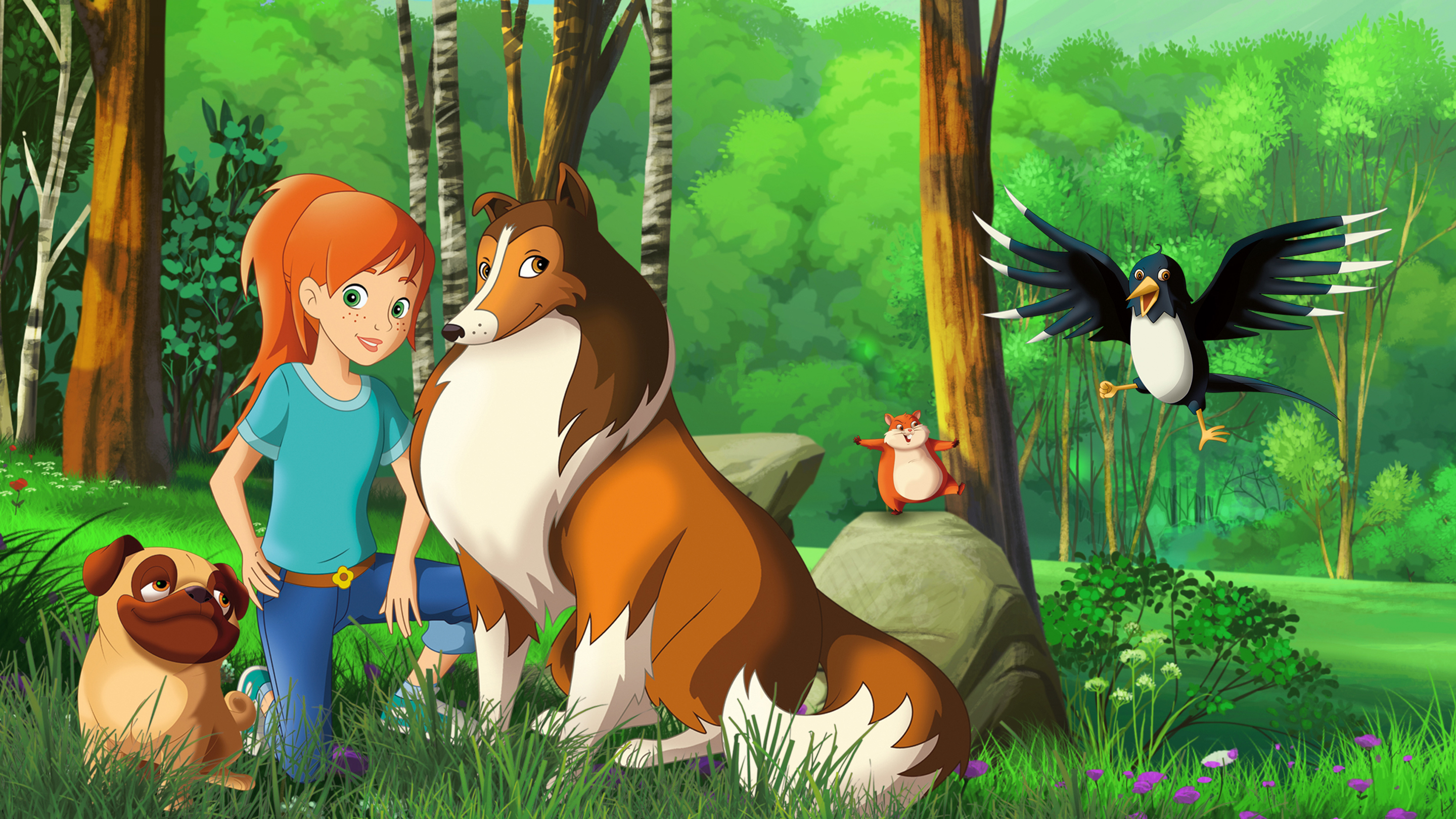 Lassie cartoons clearance