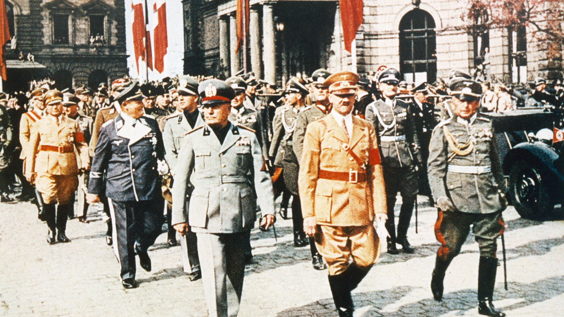 Развязывание второй мировой. Союзники Адольфа Гитлера.