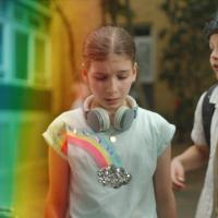 Gong - autism is a rainbow mind in a world of straight lines 