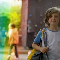 Gong - autism is a rainbow mind in a world of straight lines 