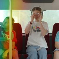 Gong - autism is a rainbow mind in a world of straight lines 