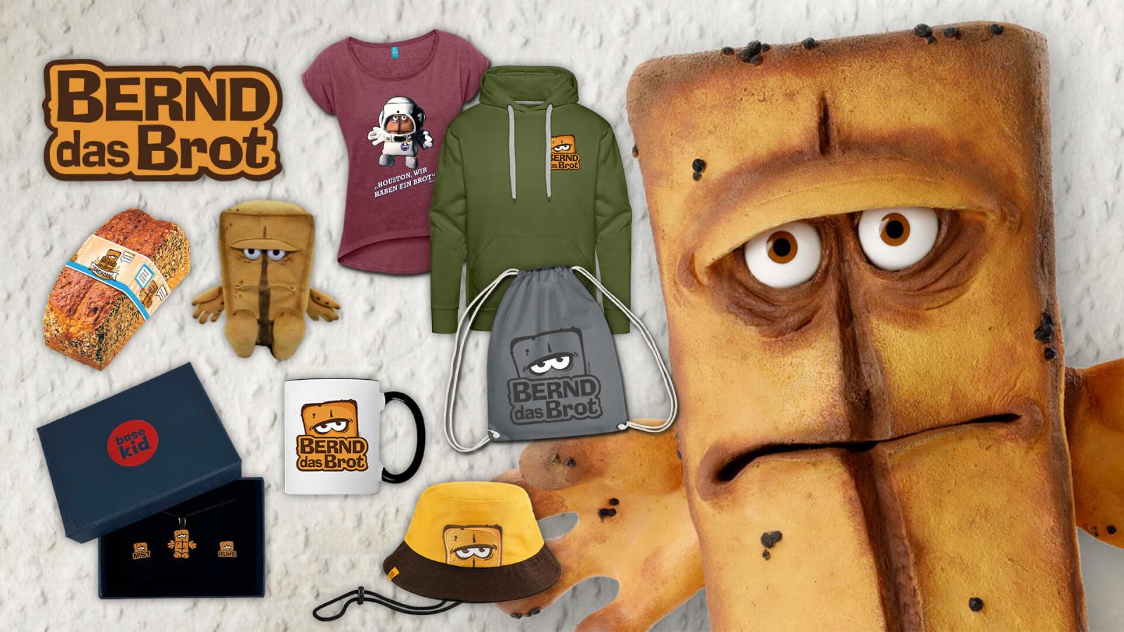 Bernd das Brot Merchandising 