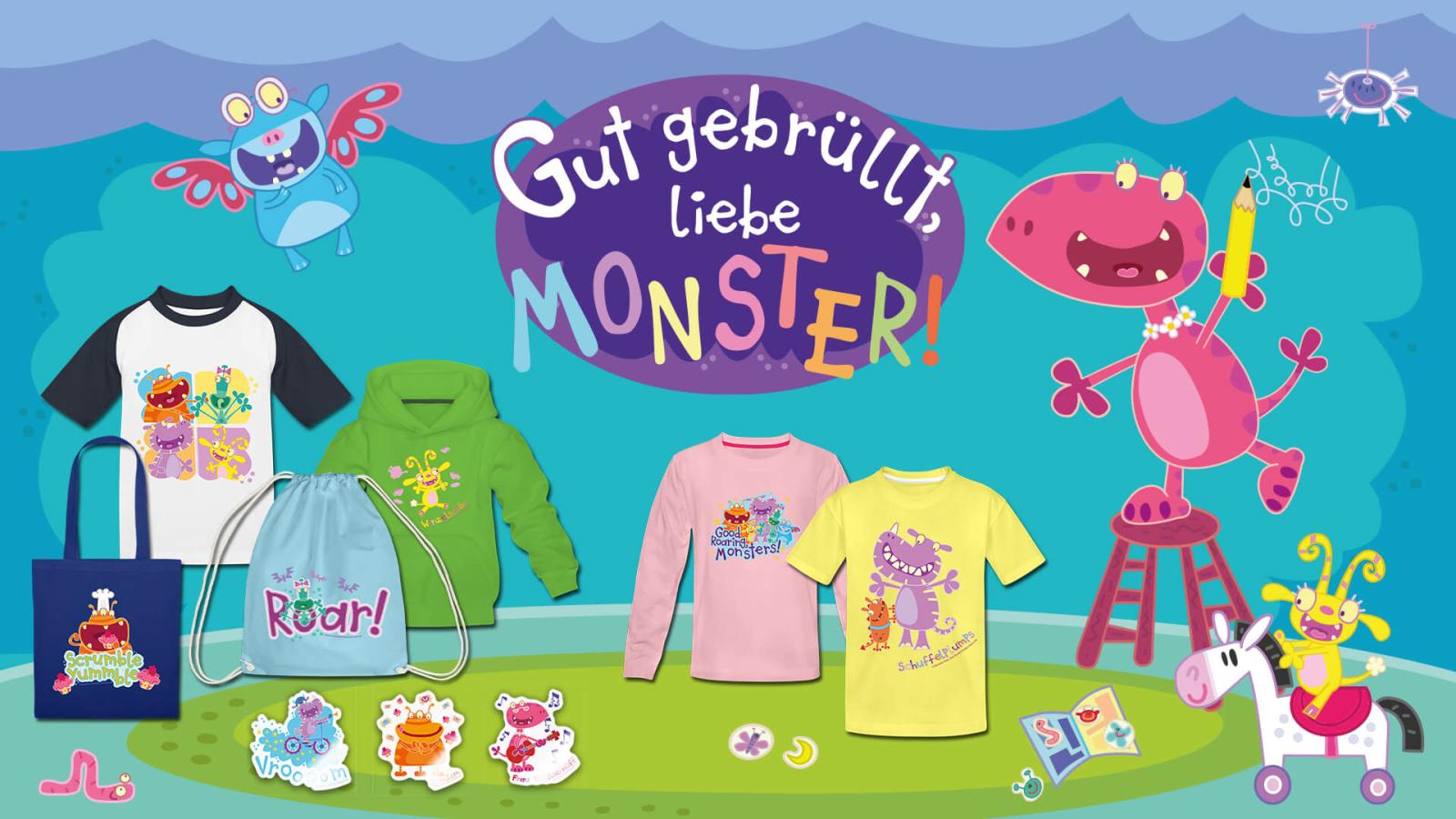 Gut gebrüllt liebe Monster Merchandising 