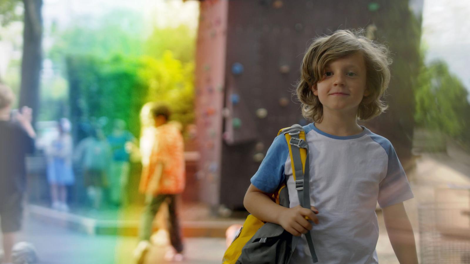 Gong - autism is a rainbow mind in a world of straight lines 