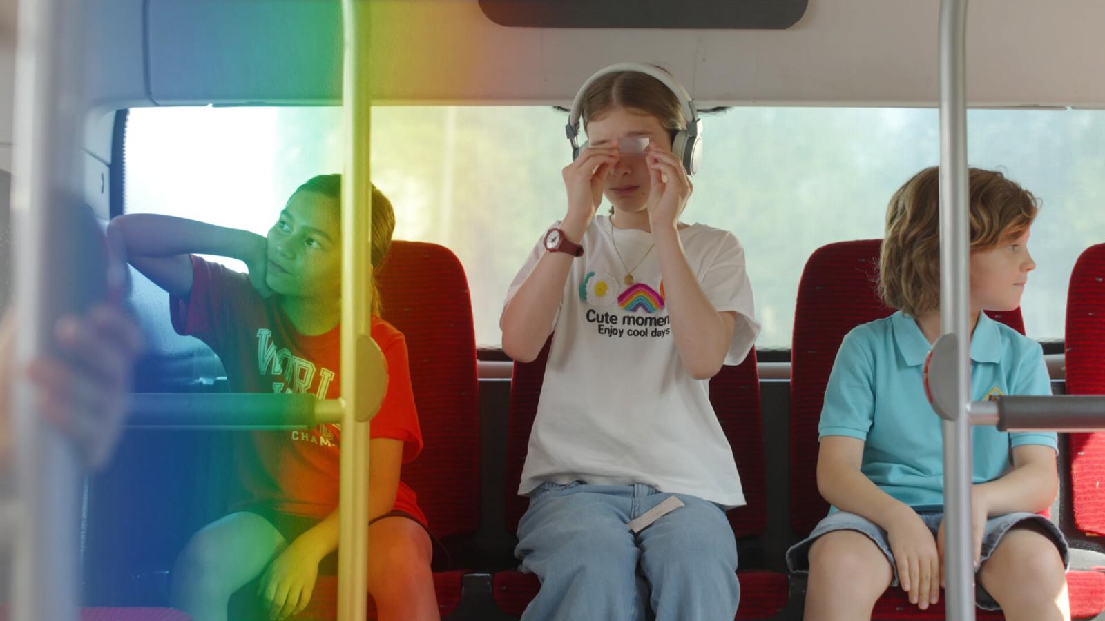 Gong - autism is a rainbow mind in a world of straight lines 