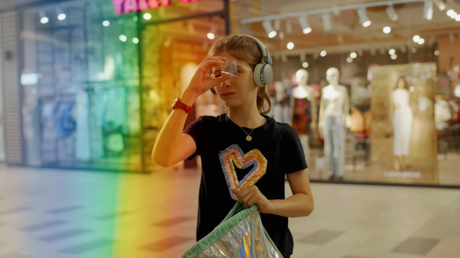 Gong - autism is a rainbow mind in a world of straight lines 
