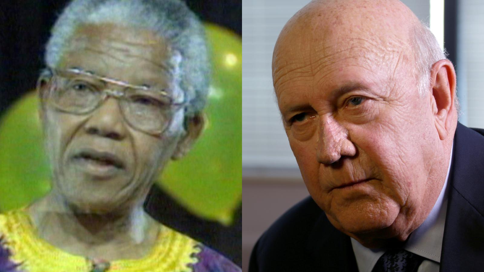 Face to Face, Season 1 - Mandela vs. de Klerk - Enemies for Peace (Episode 1)