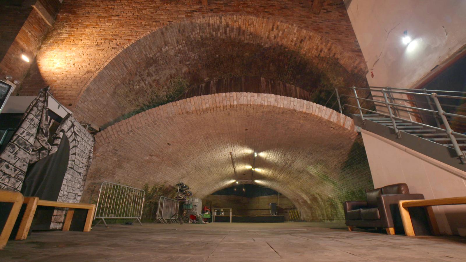 Williamson Tunnels, Switzerland, Black Hole Train 
