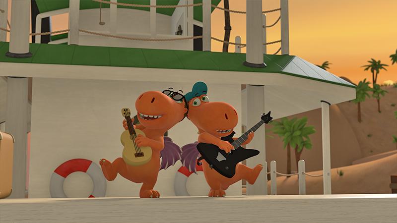 Coconut, the Little Dragon - Rockin' Coconut (Season 2, eps. 22)