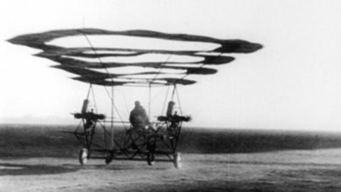 Race for the Sky: Early flight tests in adventurous constructions