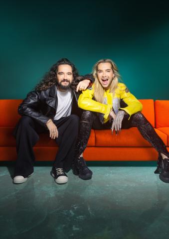 Tom & Bill Kaulitz (©ZDF+Rankin/Serviceplan München)